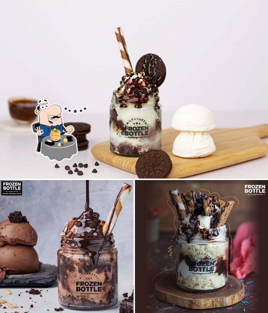 Meals at Frozen Bottle - Milkshakes, Desserts, and Ice Cream