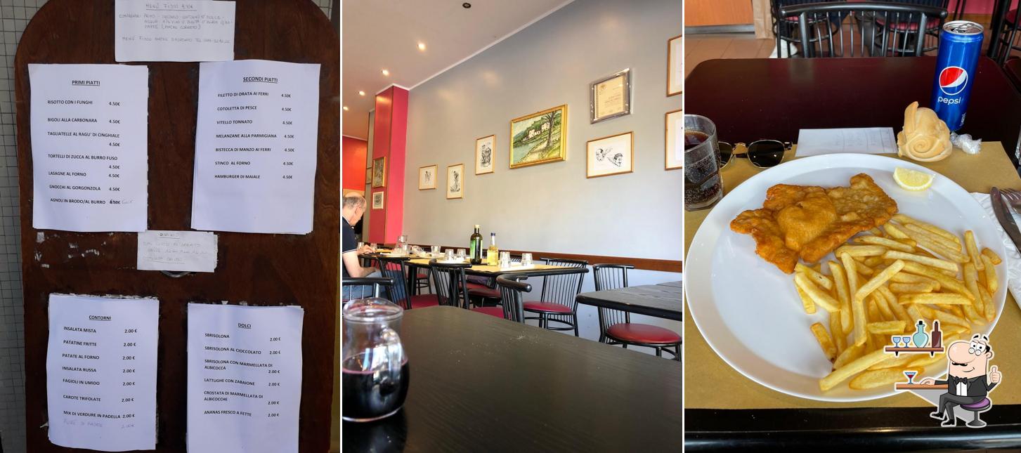 Gli interni di Gastronomia Nosari - Tavola Calda