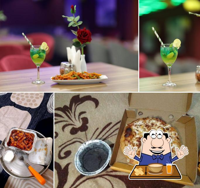 Meals at Pizza monk cafe & party hall