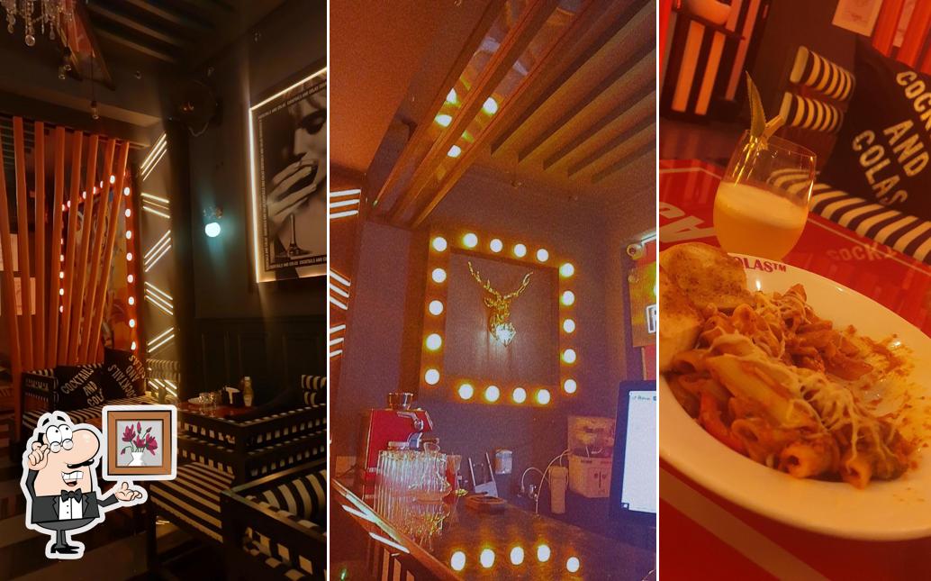 The interior of Cocktails and Colas