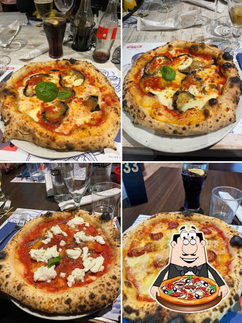 Prenditi tra le svariate varianti di pizza