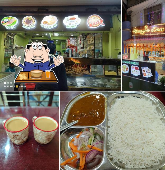 Food at Narayan Dass