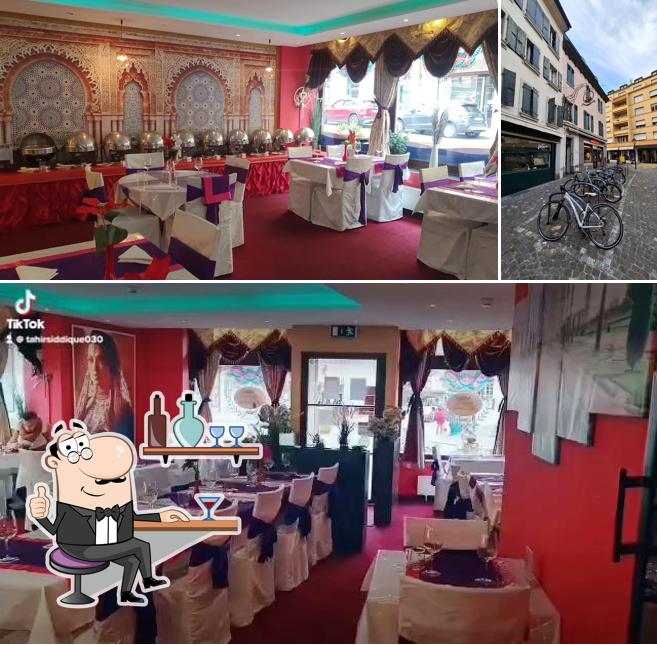 Guarda la immagine che mostra la interni e esterno di Kashmir Restaurant Vevey