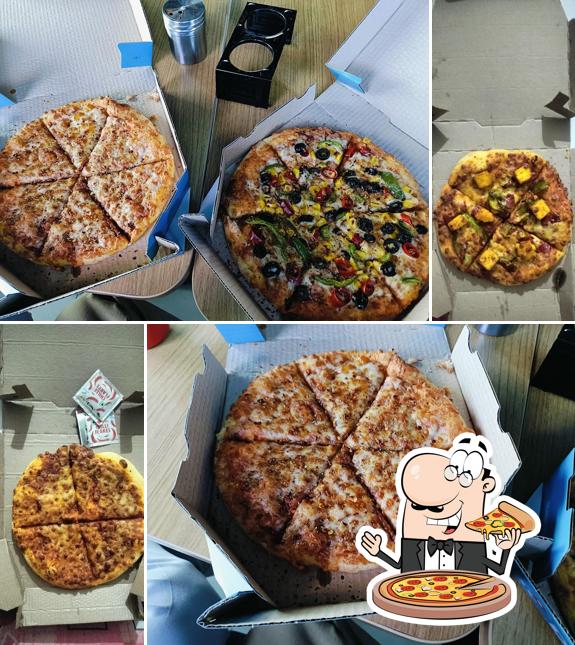 Get pizza at Domino's Pizza Himatnagar