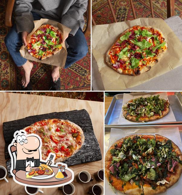 Essayez de nombreux genres de pizzas