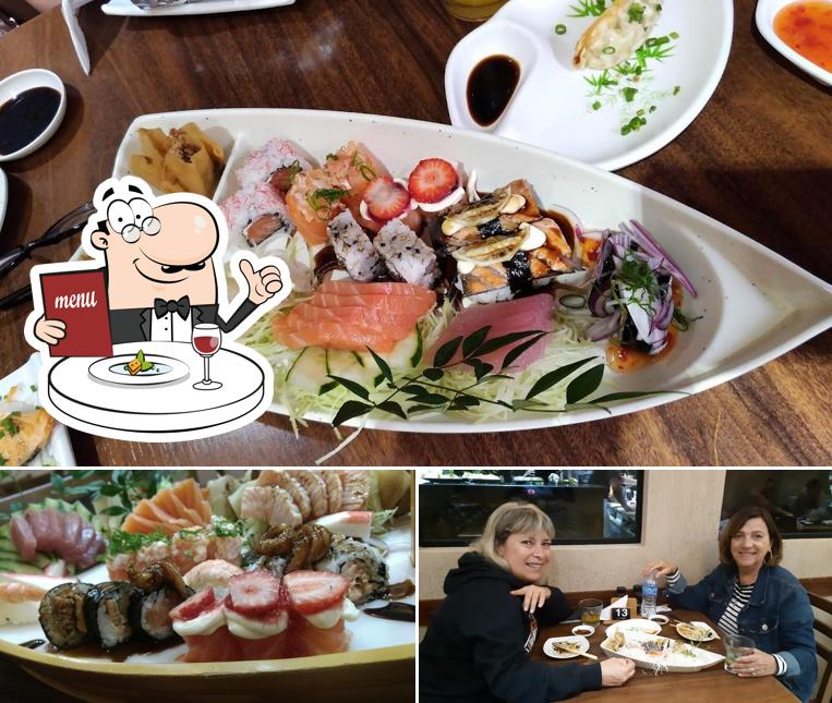 Comida em Kawaii Sushi Lounge