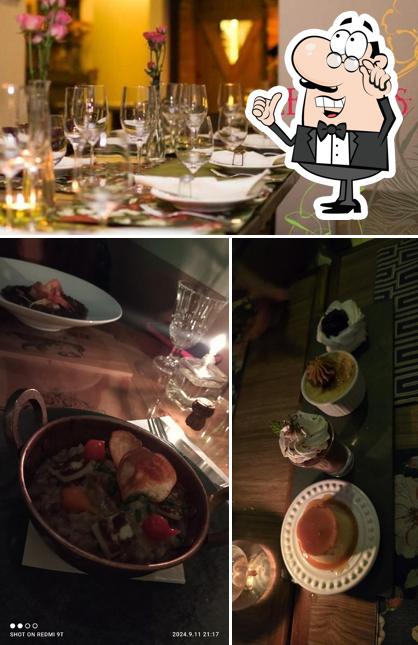 Veja imagens do interior do Les Amis Bistrô