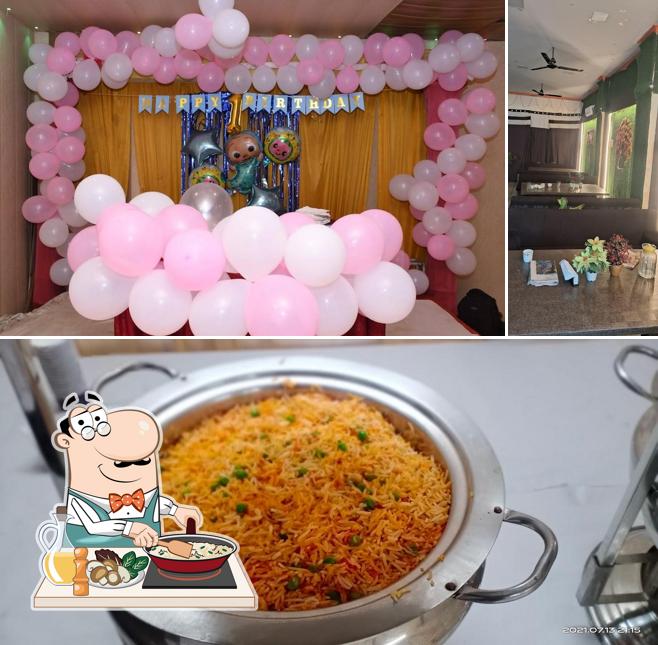 Fried rice at Nakshatra Veg Restaurant and banquet hall