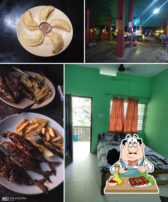 Baby back ribs at Ganesha Cafe