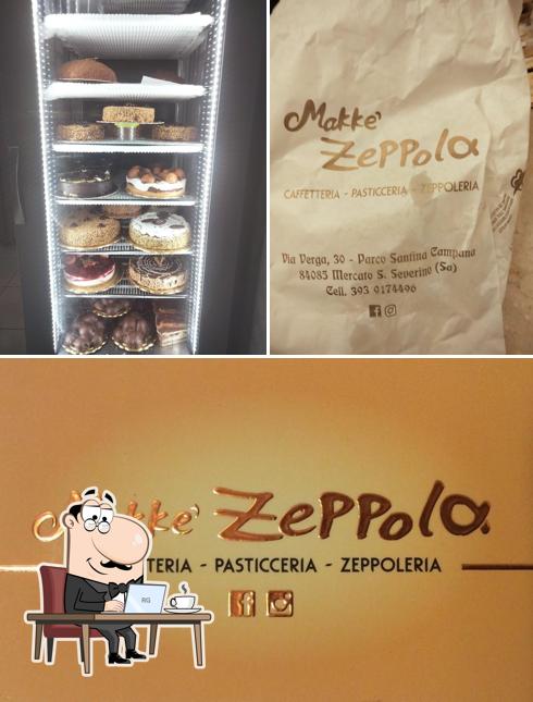 Gli interni di Pasticceria Makke' Zeppola