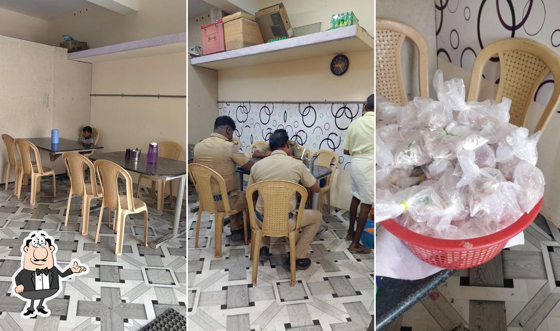 Check out how S.S bucket biriyani and Gravy corner looks inside