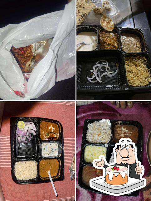 Carrot cake at Sardar Ji Thaliwala