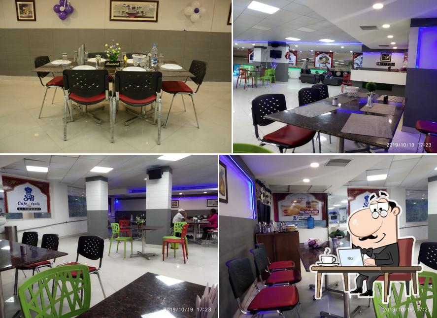 The interior of SR Cafeteria