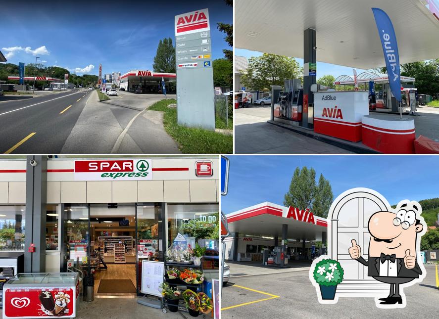 Gli esterni di Avia Puidoux - Station-service avec shop