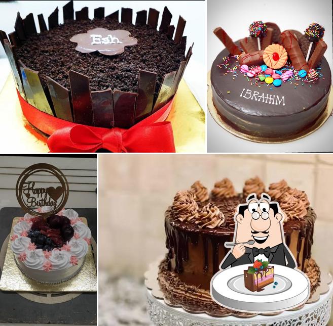 Chocolate cake at La Creme - Wedding Cakes Chocolate cake at La Creme - Wedding Cakes