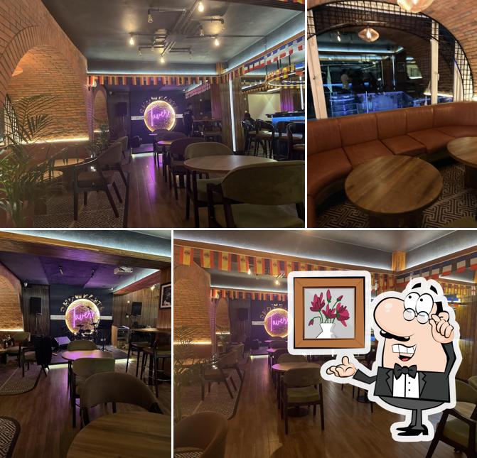 The interior of Tavern