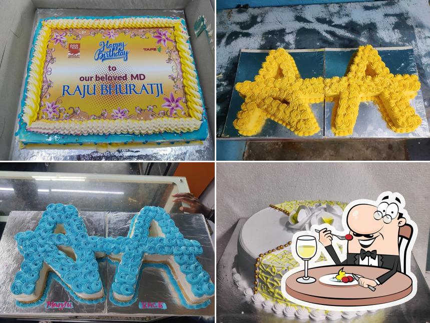 Food at Tirumala bakery