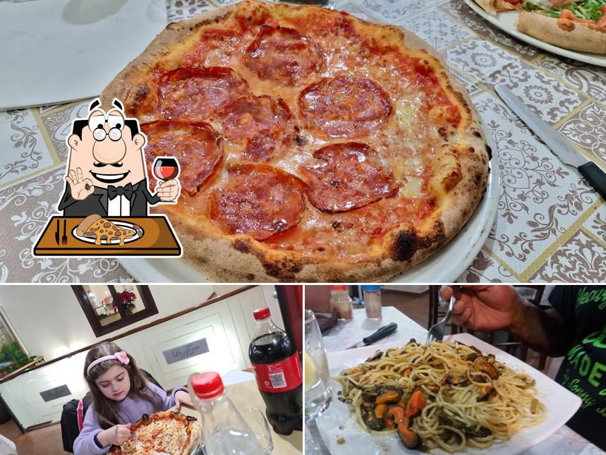 A Pizzeria La Torre di Elena, puoi prenderti una bella pizza