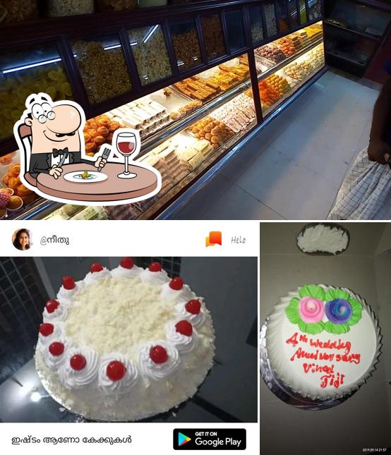 Food at Alfa Sweets