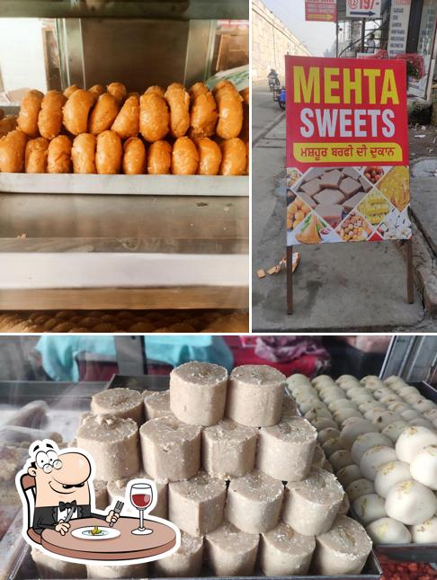 Mehta sweets is distinguished by food and exterior