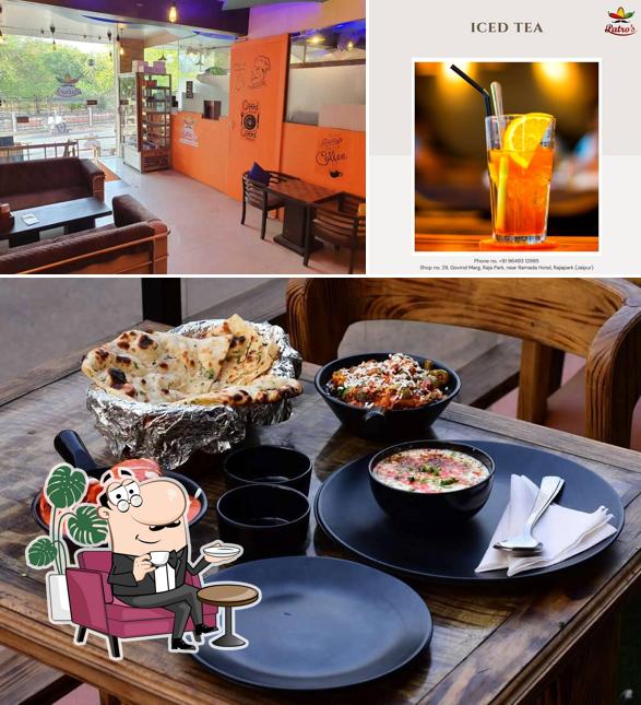 Among different things one can find interior and beverage at PATRO'S cafe & lounge