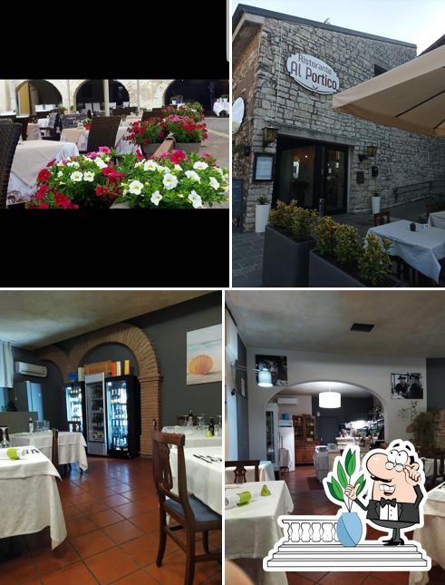 Goditi la vista dagli esterni di Ristorante Al Portico