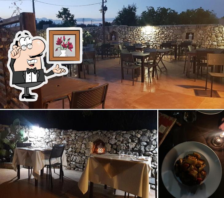 Gli interni di Trattoria Sant'Elia