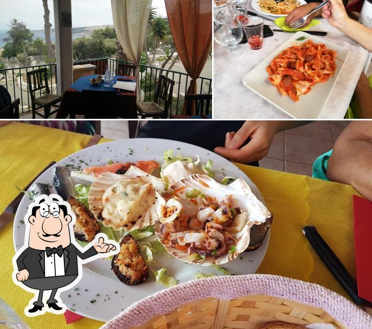 Gli interni di Trattoria da Abramo