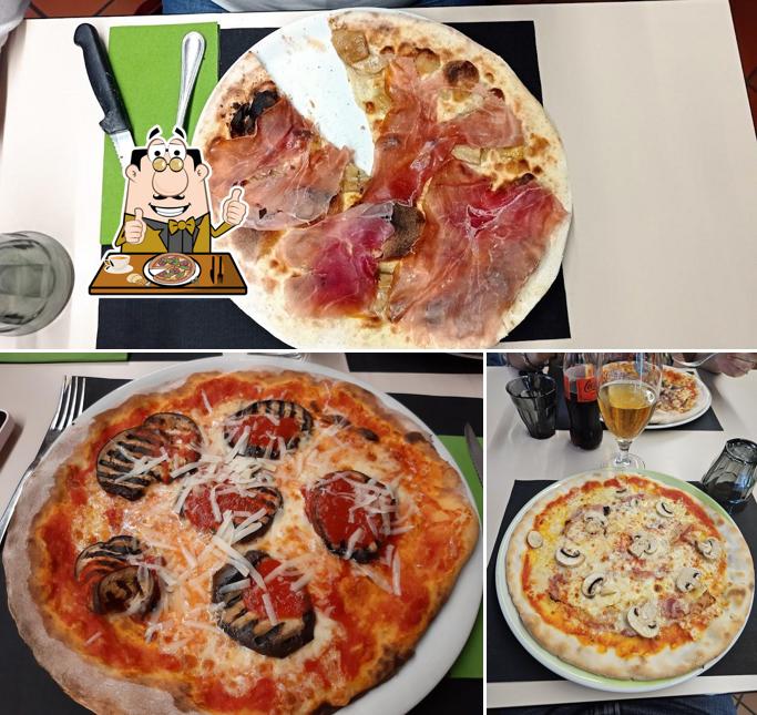 Scegli tra le molte varianti di pizza