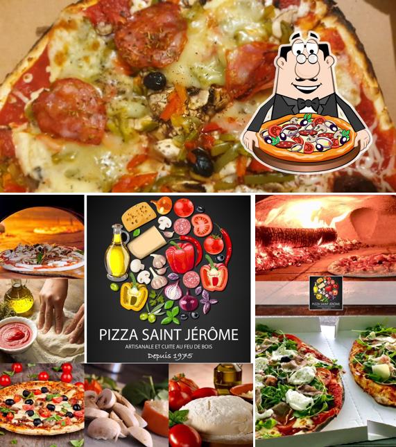 Essayez de nombreux genres de pizzas