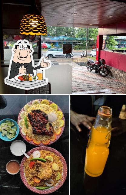 The restaurant's food and exterior