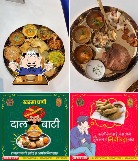 Food at Jalori Gate Restaurant