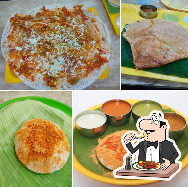 Creme brulee at Adyar Vaishnavas Thattu Idli Kadai