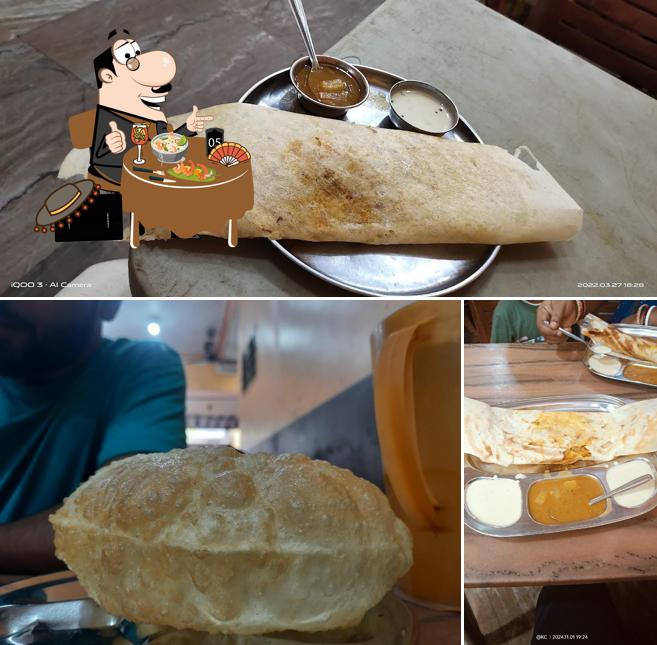 Chole bhature at Dwarika's