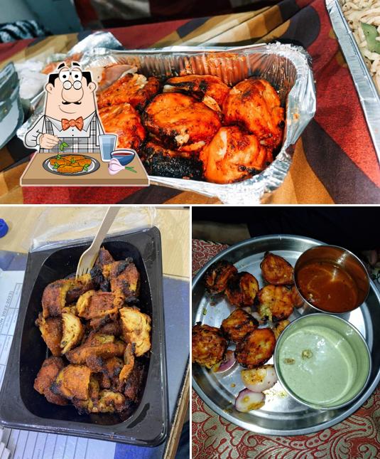 Chicken wings at Radhika snacks & kathi rolls
