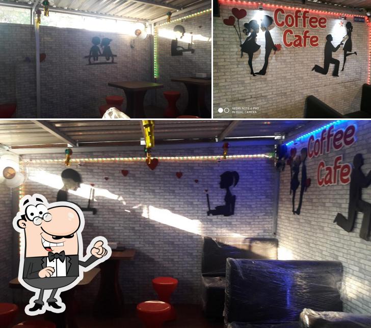 The interior of Coffee Cafe Wai
