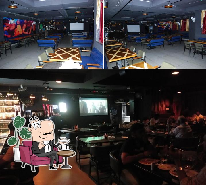 The interior of DARBAR BAR AND RESTAURANT