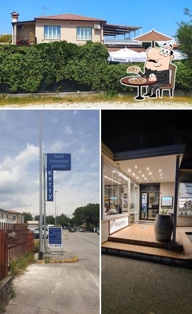 Gli esterni di Hotel Ketty