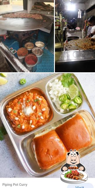 Food at Shree Bhairavnath Pav Bhaji Center