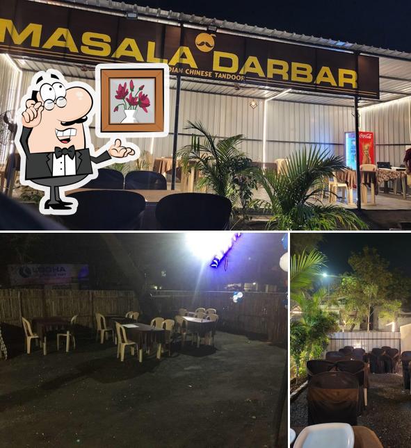 The interior of Masala Darbar