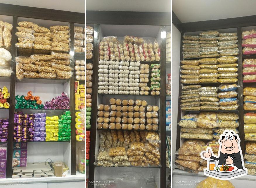 Food at Sri Archana sweets & Hot chips