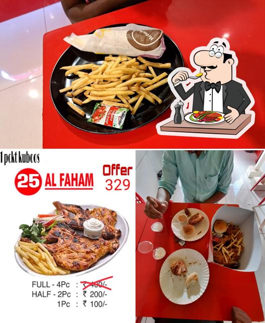 Food at Afc restaurant