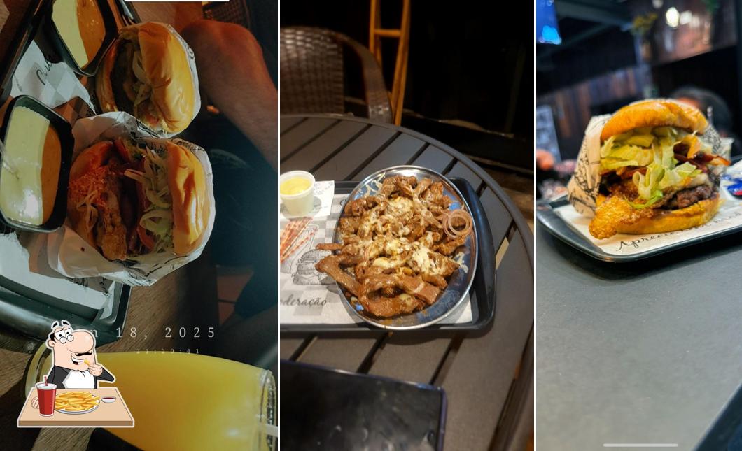 Batata frita em Caixote Burger & Beer