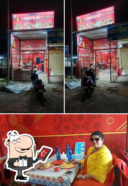 Kaka's Kitchen is distinguished by exterior and interior