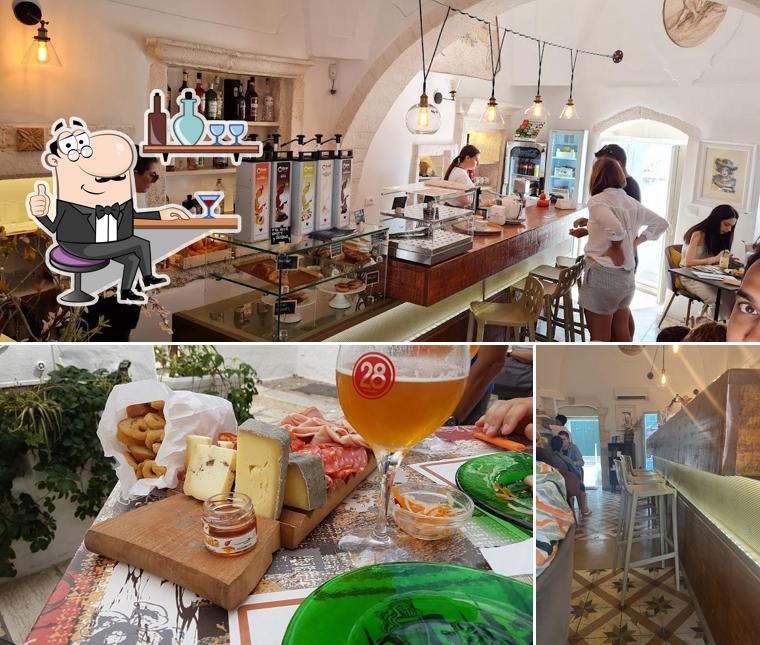 Tra le varie cose da La Gilda si possono trovare la interni e alcol