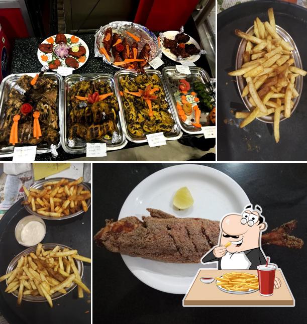 French fries at MFC restaurant