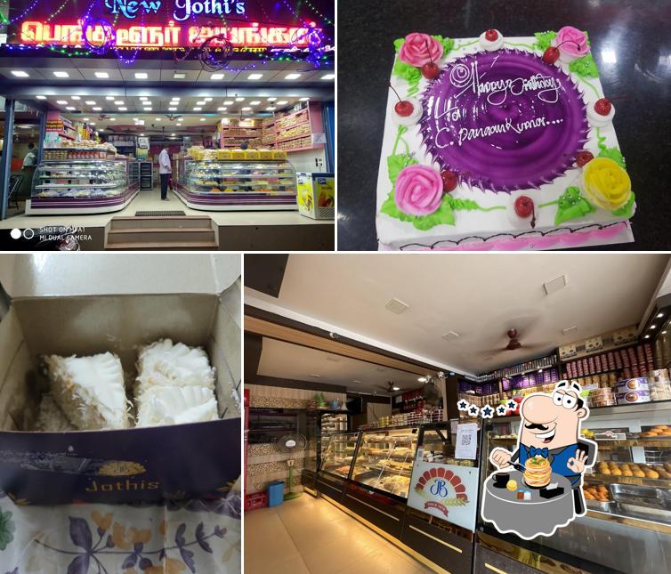 Food at New Jothi's Bakes