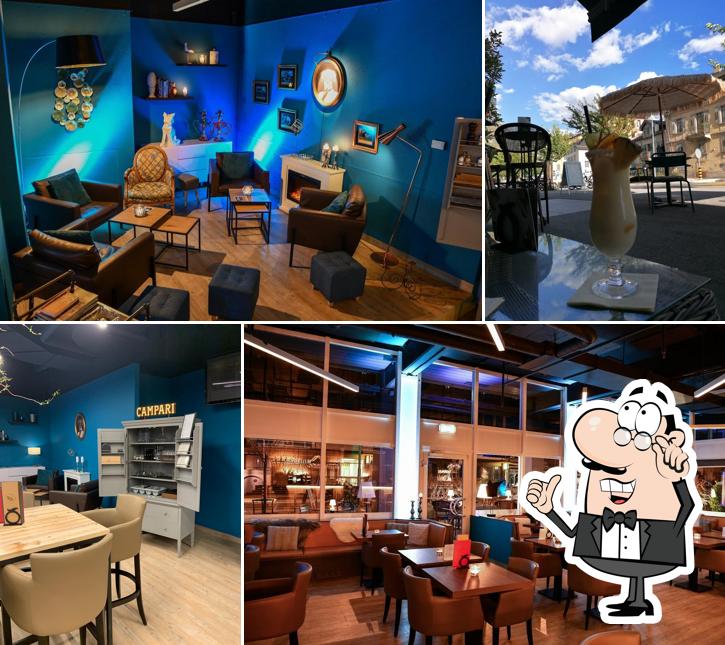 Dai un'occhiata agli interni di Ritz Lounge Bar