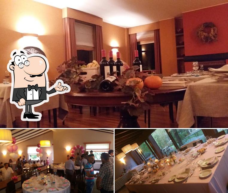 Gli interni di Ristorante Le Querce