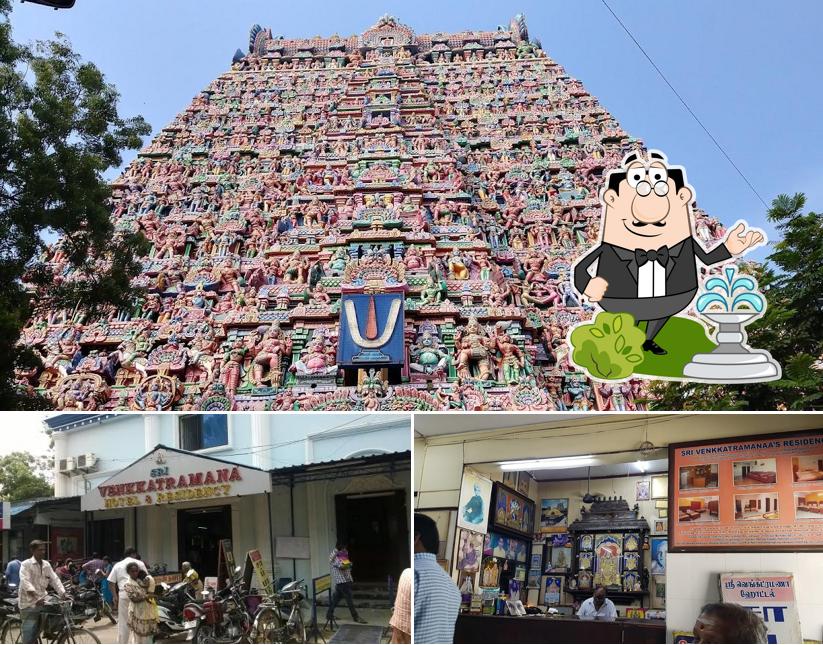Check out how Sri Venkataramana Hotel & Residency looks outside